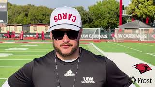 UIW Athletics UIW Football Walk amp Talk with Head Football Coach Killough ep9 [upl. by Wooster838]