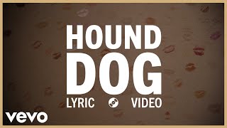 Elvis Presley  Hound Dog Official Lyric Video [upl. by Alta]