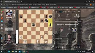 Maxime Lagrave 2735  Arjun Erigaisi 2797WR Chess Masters Cup 2024 [upl. by Gabbey]