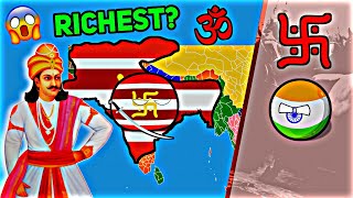 HOW A POOR MAN BUILT INDIAS RICHEST EMPIRE⚠️🌏☠ In Nutshell  SECRETS EXPOSED🥵🥶⚔ countryballs [upl. by Yentruok]