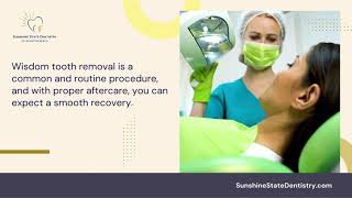 Wisdom Tooth Removal Aftercare and Brushing Essential Tips  Sunshine State Dentistry [upl. by Jerrilyn878]