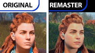 Horizon Zero Dawn Remastered VS Original  Final Graphics Comparison  Analista de Bits [upl. by Lowenstern]