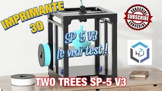 Two Trees SP5 V3 le vrai test [upl. by Ellasal]