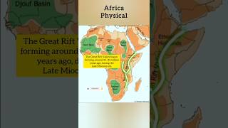 African rift valley africa geography study online class youtube shorts capeofgoodhope 2024 [upl. by Lrak]