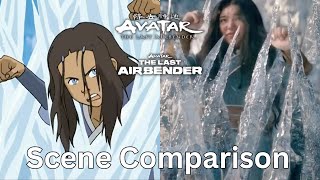 Avatar The Last Airbender 2005 and 2024 Katara vs Master Pakku  Scene Comparisons [upl. by Keryt516]