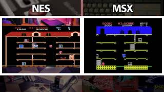 Mappy  Nes vs MSX [upl. by Damalas]