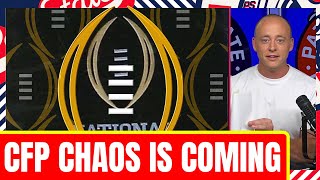 College Football Playoff CHAOS Coming  SEC Left Out Josh Pate Cut [upl. by Seuqram713]