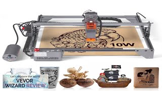 VEVOR Laser Engraver 10W Output Laser Engraving Machine 157quot x 157quot Large Review [upl. by Kristi]