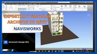 Como Exportar de REVIT y Vincular archivos a NAVISWORKS  NWC NWF  NWD2024 [upl. by Yesmar958]