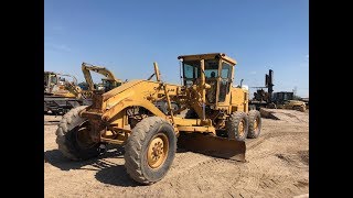 1986 CAT 130G Motor Grader For Sale in Houston TX [upl. by Marucci878]