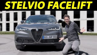 2023 Alfa Stelvio Veloce facelift driving REVIEW [upl. by Sybley]