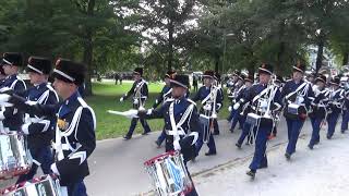 Prinsjesdag 2018 Trompetterkorps Koninklijke Marechaussee [upl. by Wing]