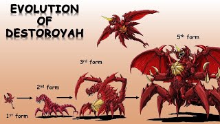 The 5 Forms Of Destoroyah  Oxygen Kaiju [upl. by Lehte506]