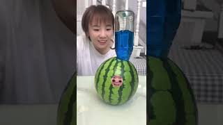 Watermelon Ki Jelly Bana Di 🥳 mini wood toy wood working art skill shorts tiktok [upl. by Brest870]