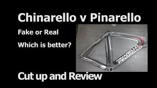 Chinarello V Pinarello  Fake or Real Which is better [upl. by Boycie]