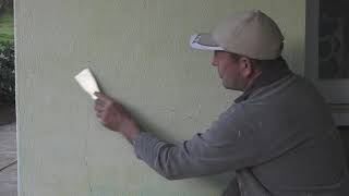 How to repair or fill small or hairline cracks in cement render walls [upl. by Navak472]