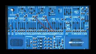 Equinoxe Part 7  Bass ARP2600V Short Preview [upl. by Nellahs]