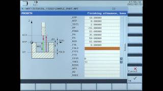 SINUMERIK 808D Tutorial Milling Part 14  Pocket4 Circular pocket [upl. by Eliott333]