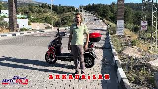 UZAYA BİLE ÇIKAN ELEKTRİKLİ SCOOTER FALCON ENJOY PLUS 120 KM MENZİL falcon enjoy plus [upl. by Reeva]