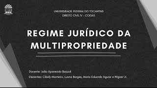 Regime jurídico da multipropriedade [upl. by Analise]