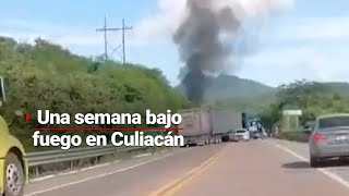 SINALOA SE VISTE DE SANGRE  Continúan intensos enfrentamientos entre civiles armados y militares [upl. by Lynnette]