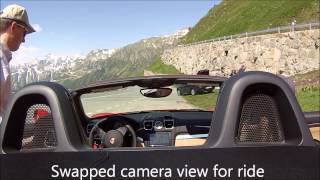 Furka Pass 2014 Porsche 981 [upl. by Merp894]