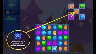 Candy Crush Saga How to beat Level 532 with Frog [upl. by Eelac]