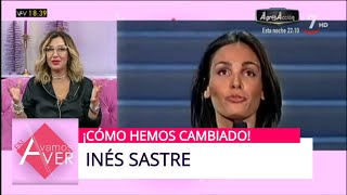 ¡Cómo hemos cambiado Inés Sastre  Vamos A Ver [upl. by Halpern127]