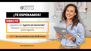 💰 ¿Quieres ser Agente de Hacienda 👉 Conoce la mejor preparación para lograrlo [upl. by Atiniuq]