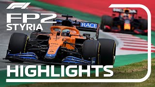 FP2 Highlights  2021 Styrian Grand Prix [upl. by Ahtebbat]