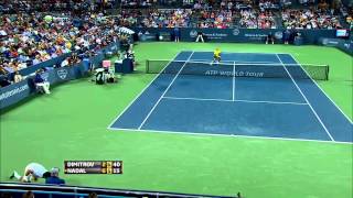 Cincinnati 2013  R3  Nadal vs Dimitrov HD [upl. by Ansel]