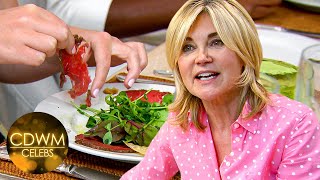 Anthea Turner Serves Raw Meat For Her Starter  London  Come Dine With Me Celebs [upl. by Ahsercal]