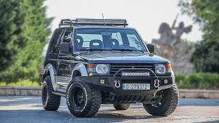 1995 Mitsubishi Pajero Offroad Modified  Ultimate POV Test Drive Experience [upl. by Agnew]