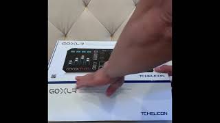 TC Helicon GOXLR Unboxing [upl. by Kristel23]