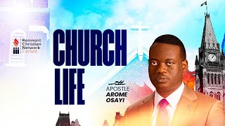 CHURCH LIFE  APOSTLE AROME OSAYI   NOV 10th 2024 [upl. by Auqinehs]