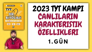 1Canlıların Karakteristik Özellikleri TYT Biyoloji Kampı Konu Anlatımı 9Sınıf 2023 Tayfa [upl. by Atokad]