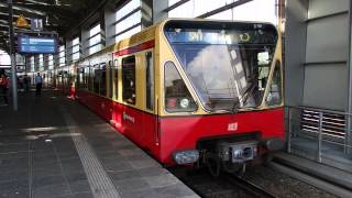 SBahn Berlin S41 im Bahnhof Ostkreuz [upl. by Nynahs480]