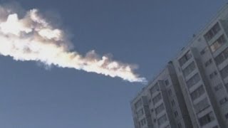 Russian Meteor Shower Reports Video shows trails of smoke in eastern Russia [upl. by Othilie]