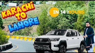 Karachi to Lahore by Road in Revo  Rocco  Karachi to Islamabad by road  Detailed 4K Vedio [upl. by Abagael590]