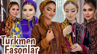 Saylanan owadan her durli turkmen moda koynek fasonlar 2024  turkmen fason [upl. by Garett]