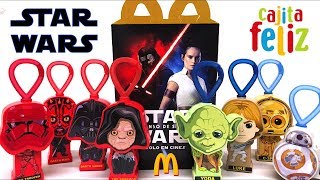 Cajita Feliz STAR WARS Episodio IX PARTE 2  El Ascenso de Skywalker  McDonalds 2019 [upl. by Alyse949]