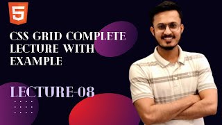 Learn CSS Grid Complete Lecture for beginners with Example in UrduHindi [upl. by Goldie]