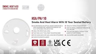 Hispec Alarms  Lithium Standalone Battery Series [upl. by Sandie527]