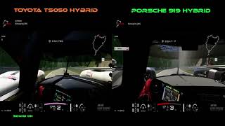 GT Sport II Gr1 Toyota TS050 Hybrid vs Porsche 919 Hybrid I Driver MINKIHL [upl. by Alaunnoif]