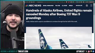 Alaska Airlines Jet Section BLOWS OFF RECORDER ERASED Sparking CONSPIRACY Theories DEI WILL KILL [upl. by Ivad]