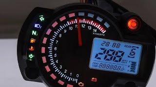 Digital speedometer para sa Rs125 fi [upl. by Aneerol]