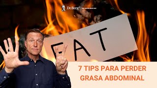 7 Tips para perder grasa abdominal [upl. by Jolene]