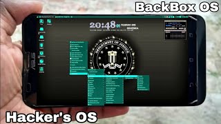 How to run BackBox OS on Android  Run Any Linux OS in a Second [upl. by Acisse996]