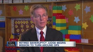 Retired bankruptcy judge talks leading school district [upl. by Ilyssa888]