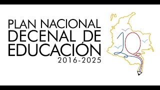 Lanzamiento Plan Nacional Decenal de Educación 20162025 [upl. by Ekusoyr478]